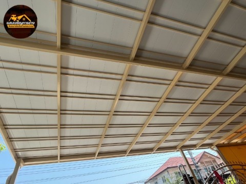 รับทำโครงหลังคาโรงจอดรถ